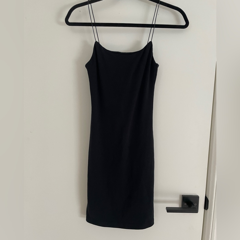 Zara Classic Black Strapless Dress
